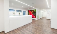 Hausarztpraxis Schneider - Empfangstresen